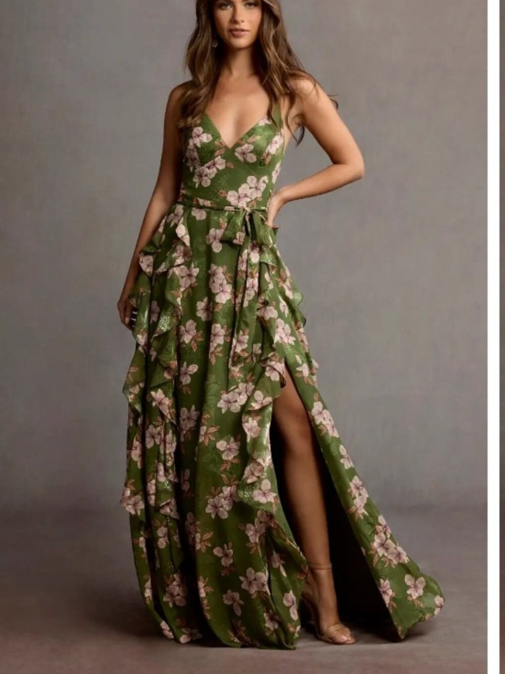 Azazie Megan Floral Dress